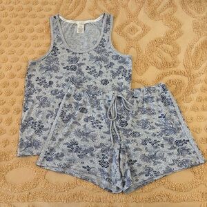 Lucky Brand Loungewear Grey and Blue Set